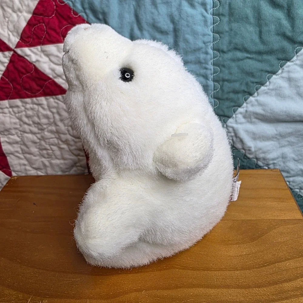Gund Snuffles 5031 White Polar Bear Plush Stuffed Animal Toy 7 Inch