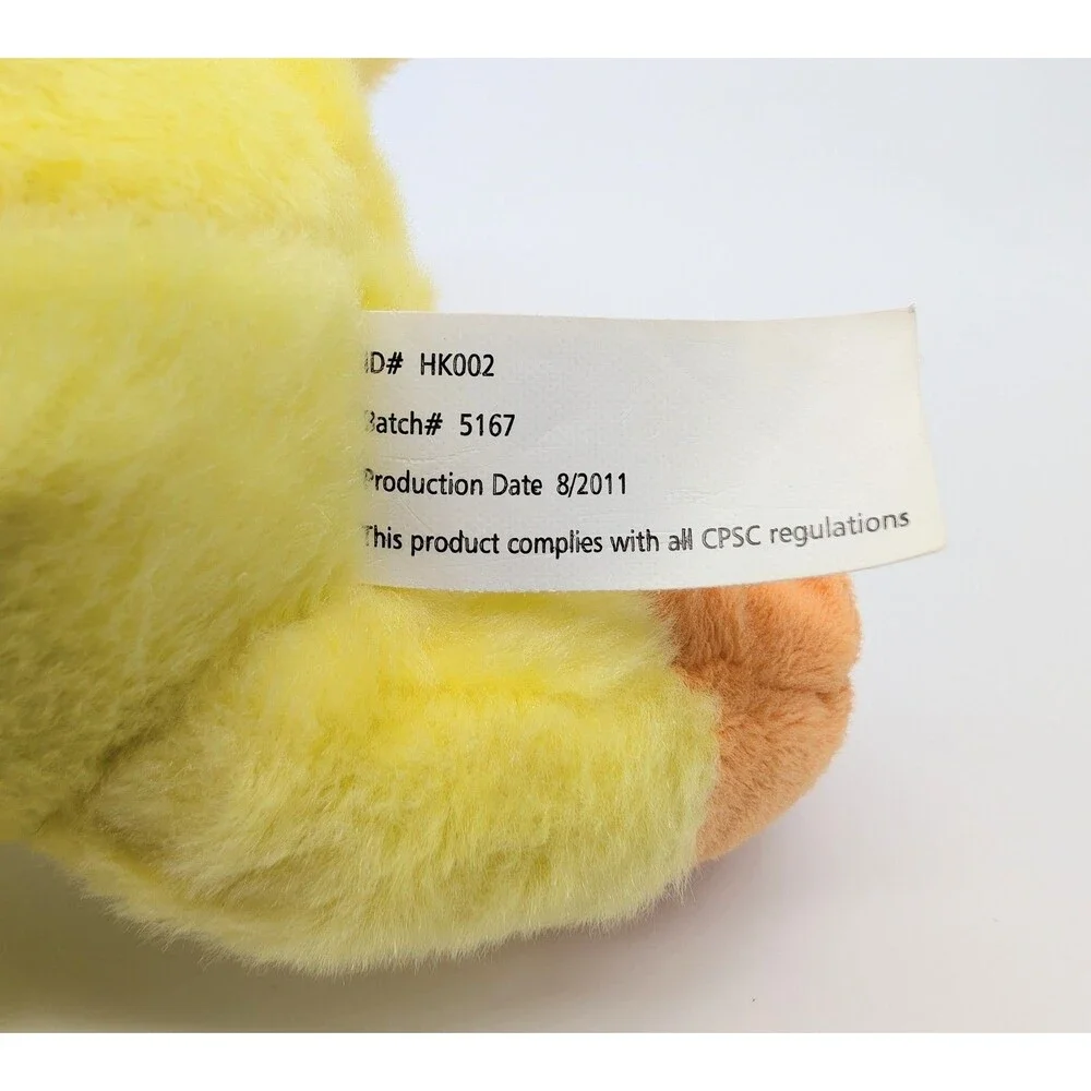 Kellytoy Yellow Plush Chick Baby Duck Stuffed Animal Toy 7
