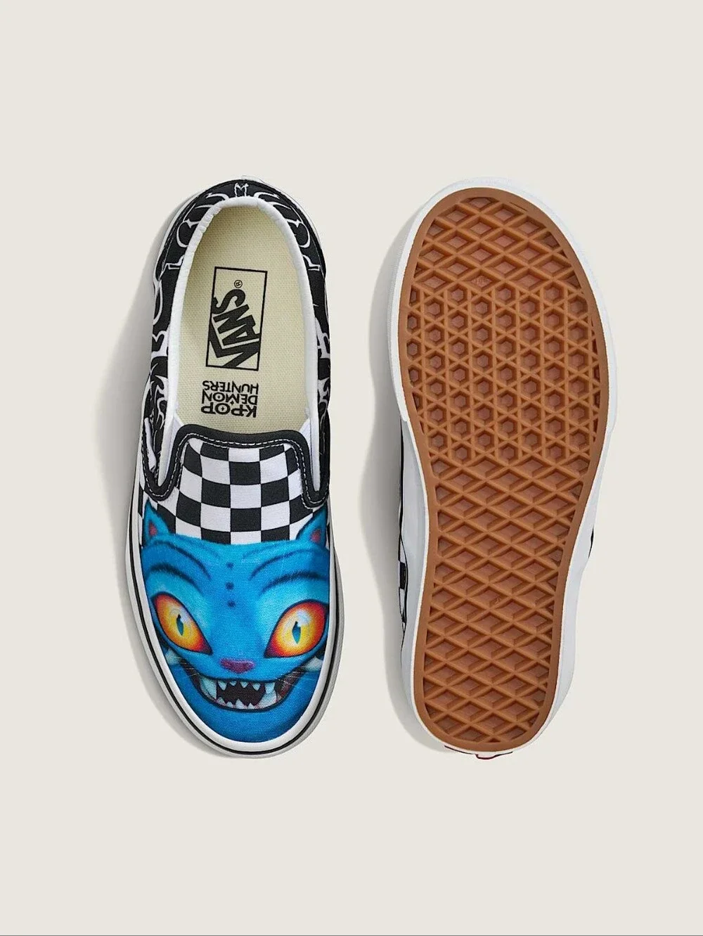 Kid's K-Pop Demon Hunters x Vans Slip-on 'Black'