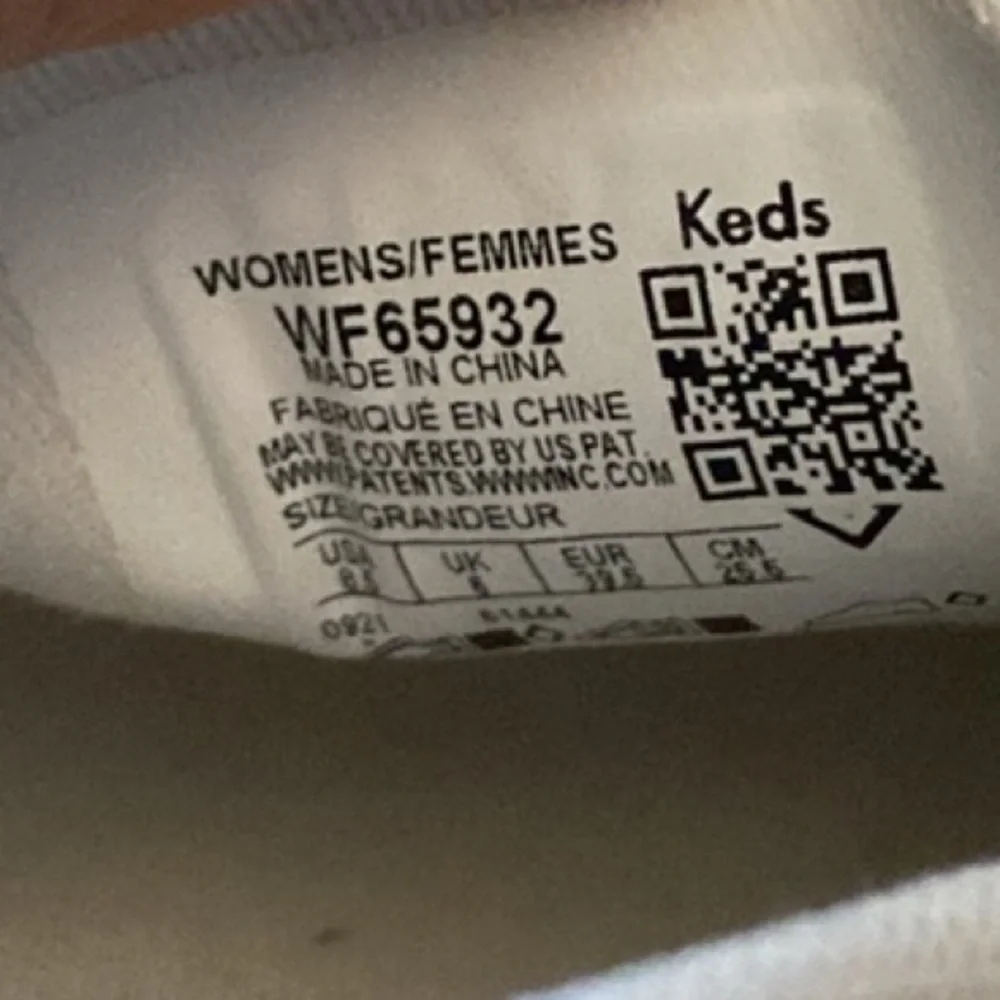 Keds Womens Double Decker‎ Metallic Wave Glitter Slip On Sneakers