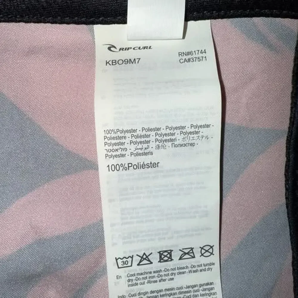 Rip Curl palm print