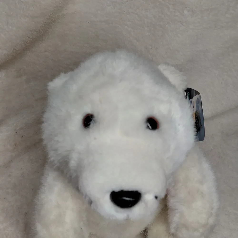 Vintage 1993 Coca-Cola Christmas Polar Bear Plush 7