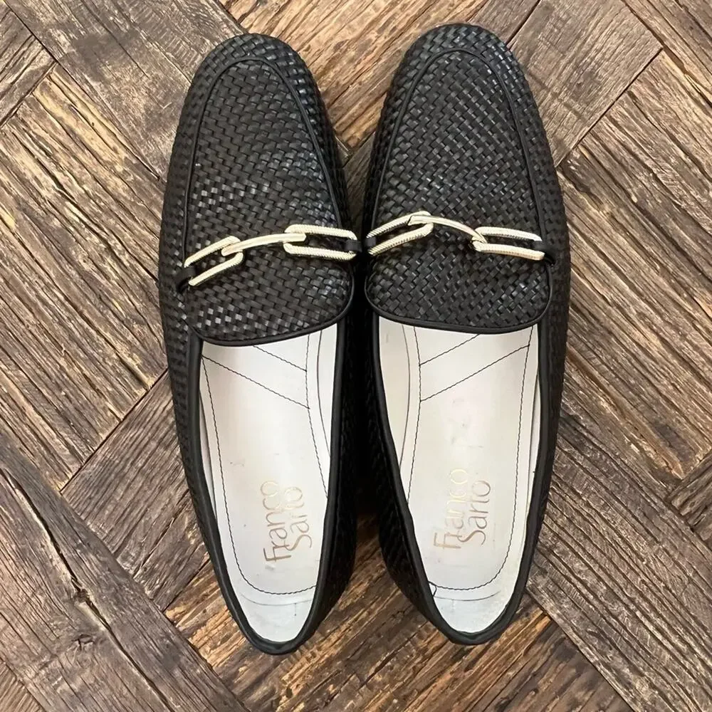 Franco Sarto woven leather