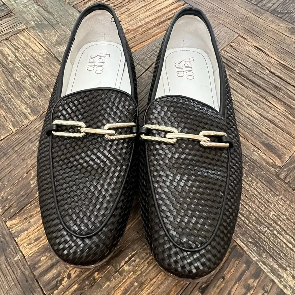 Franco Sarto woven leather