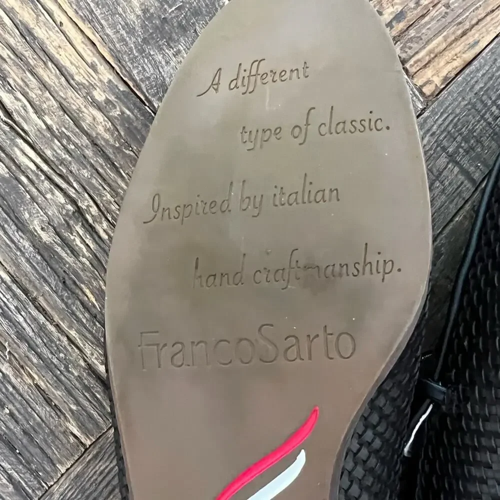 Franco Sarto woven leather