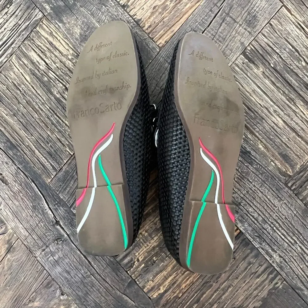Franco Sarto woven leather