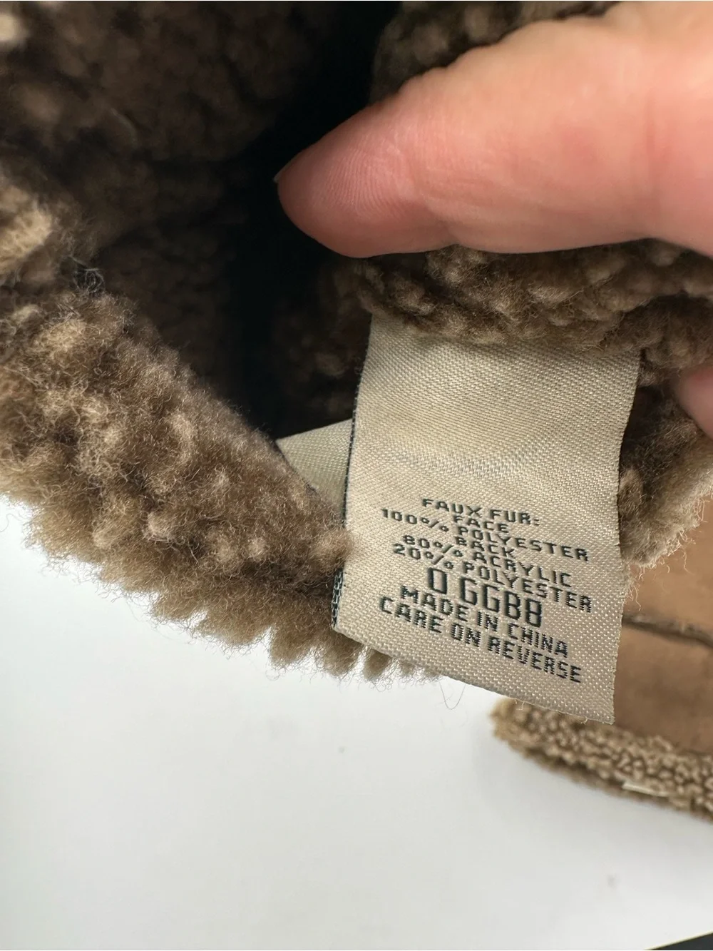 L.L. Bean suede exterior
