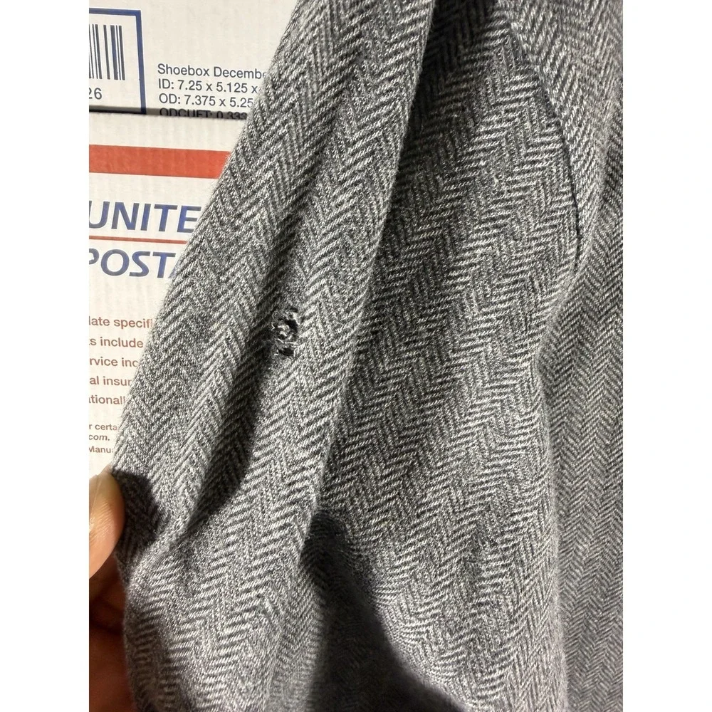 Polo Ralph Lauren Shirt‎ Mens Large Gray Polo Pullover Long Sleeve Prima Cotton