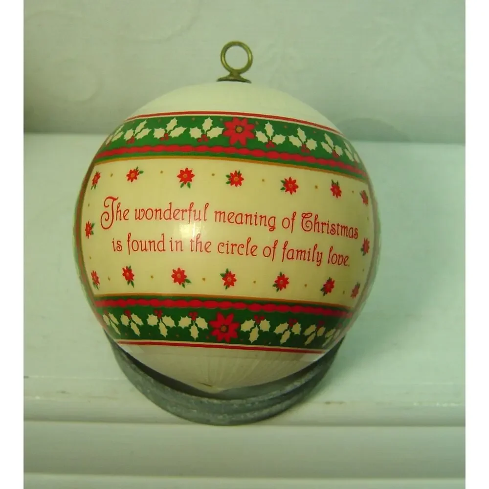 Hallmark vintage satin