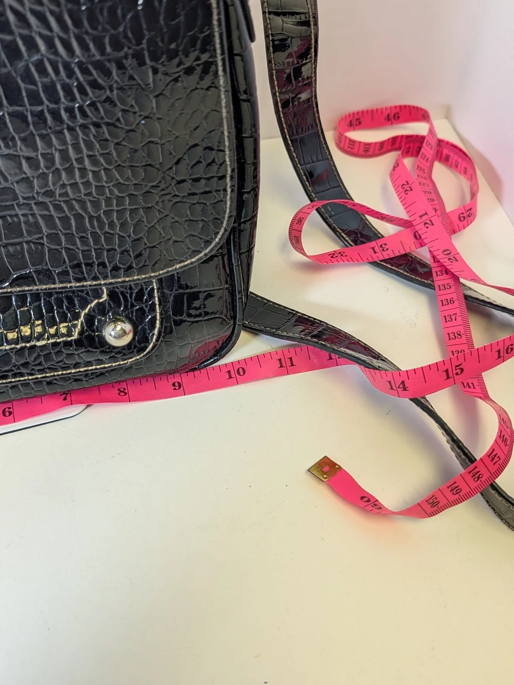 liz & co. structured croc