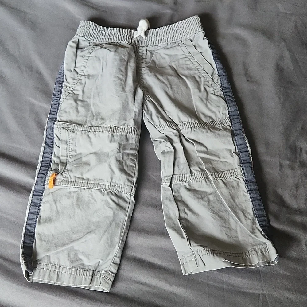 Carter's Gray cargo pants boys 12 months