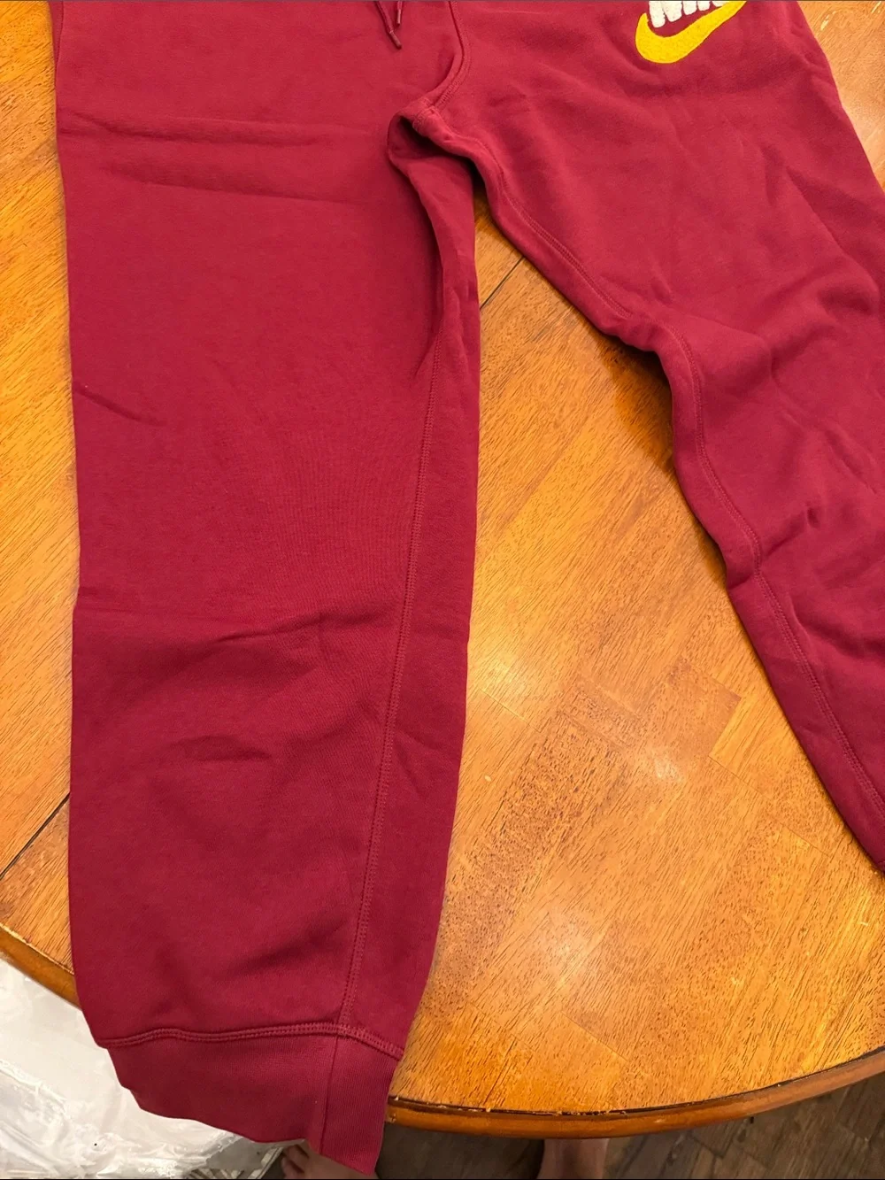 Nike Club Red Jogger Pants Futura Logo Men's Size XXL Tapered Leg FN3094-677
