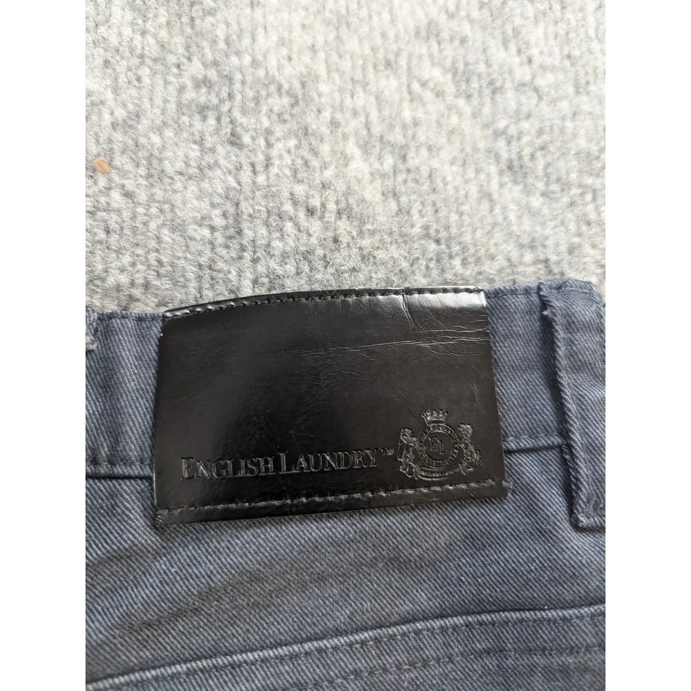 English Laundry Pants Men's 38X30 Blue Chino