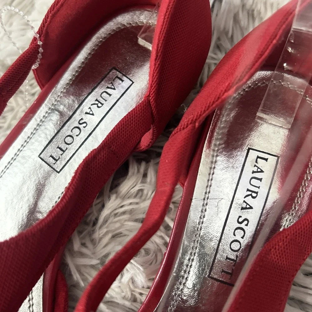 Laura Scott silver circular vamp