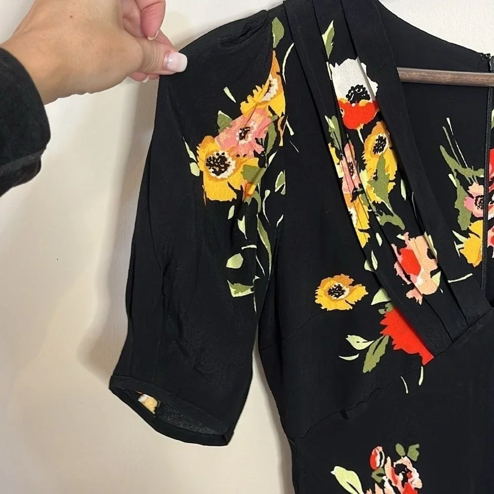 Free People short neon sleeves