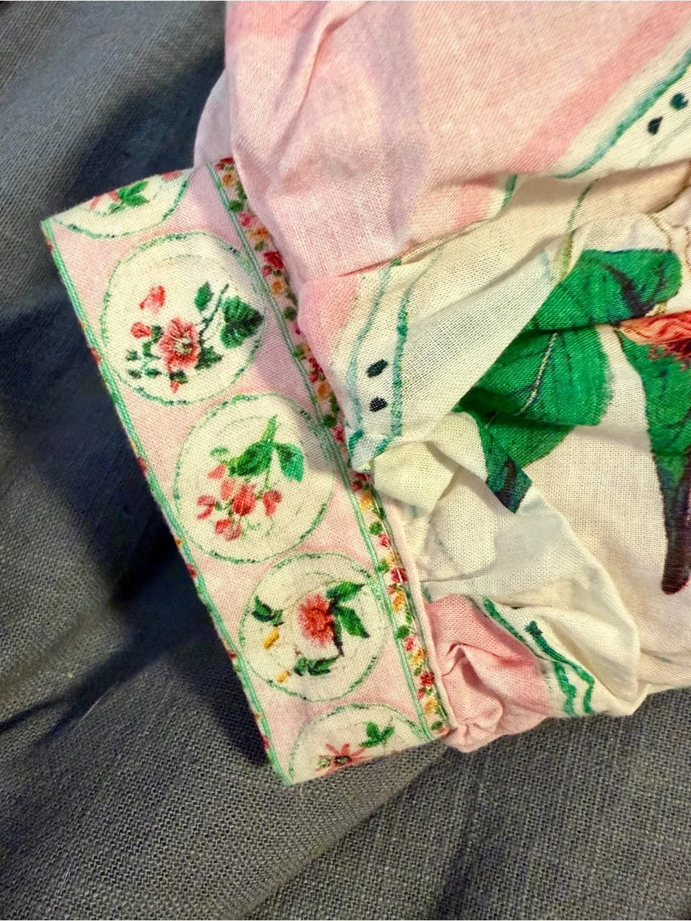 A Loves A floral toddlers delicate
