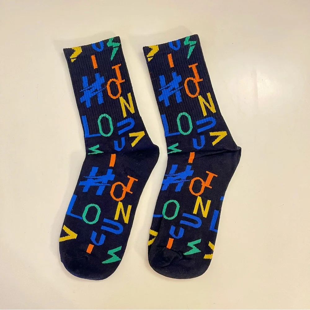 Luxury Vibes Socks add bold