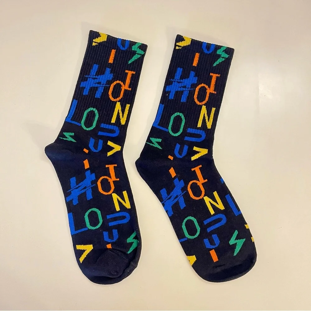 Luxury Vibes Socks add bold