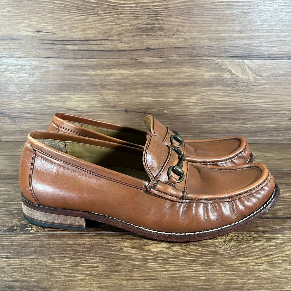 Cole Haan ‘Britton Bit’ Loafer Leather Slip-On‎ Shoes Men’s Size 9.5 Old Money