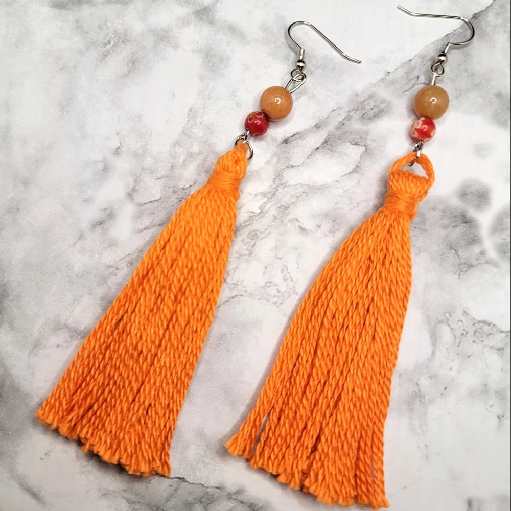 Handmade pumpkin hook fall