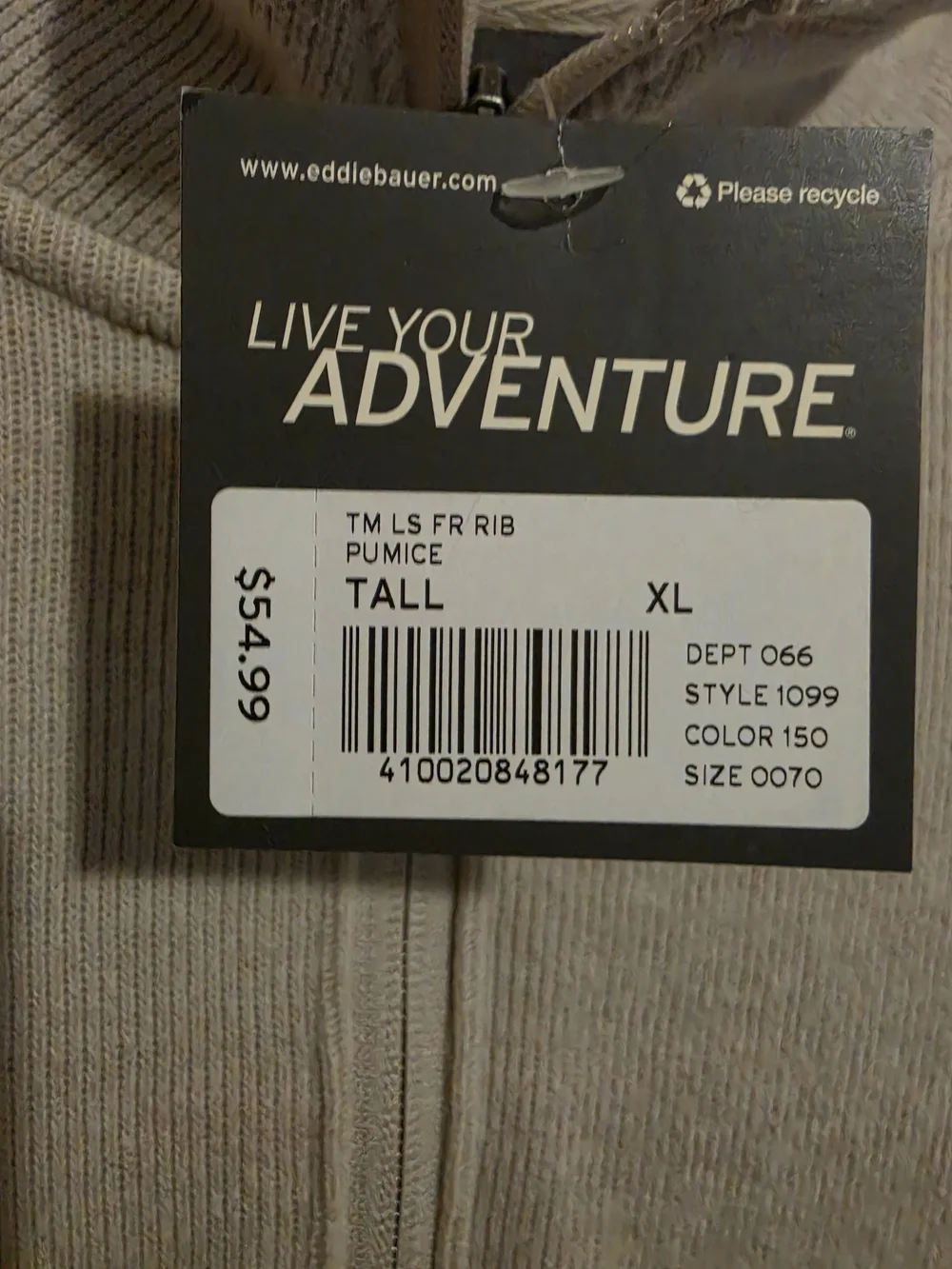 Eddie Bauer light taupe