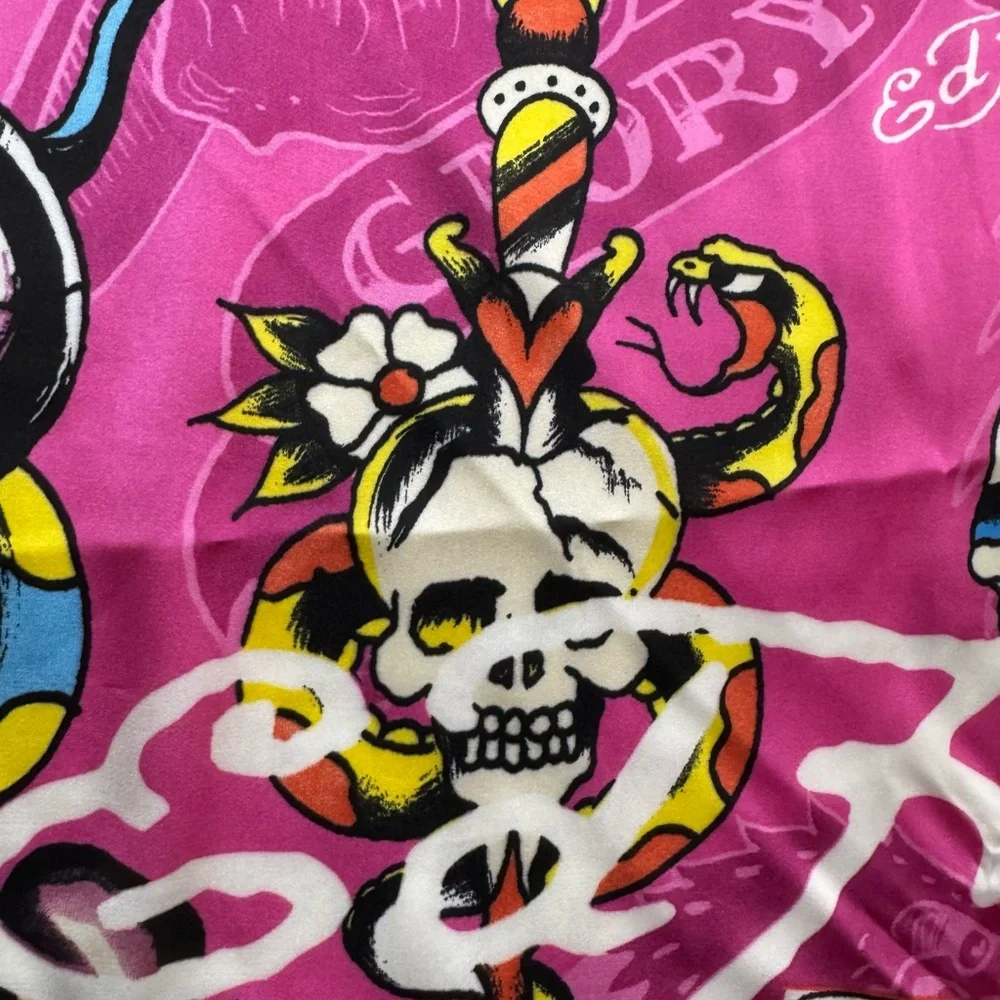 Ed Hardy roses iconic christian