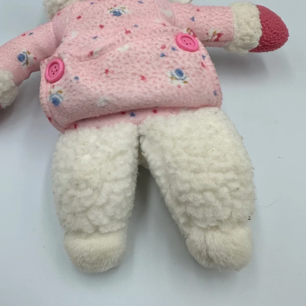 Vintage 1990 Baby Lamb Chop Plush Shari Lewis Target Exclusive Pink Pajamas 10