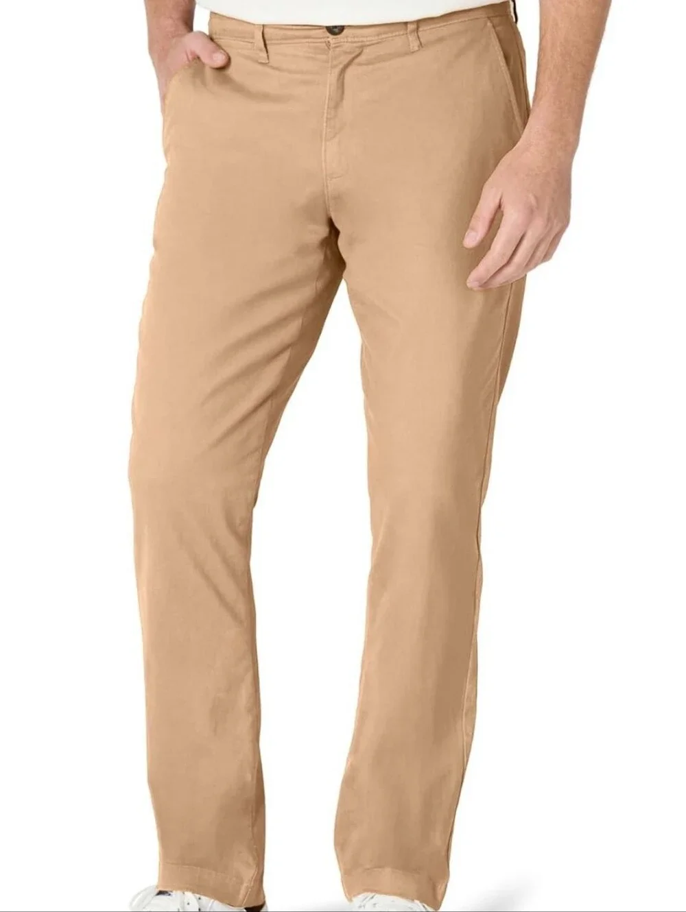 Amazon Essentials Men's Straight‎ Chinos in Tan 34x30