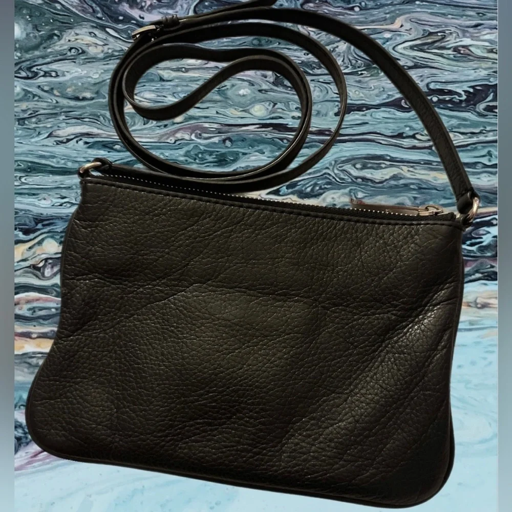 MICHAEL Michael Kors Black Leather Crossbody