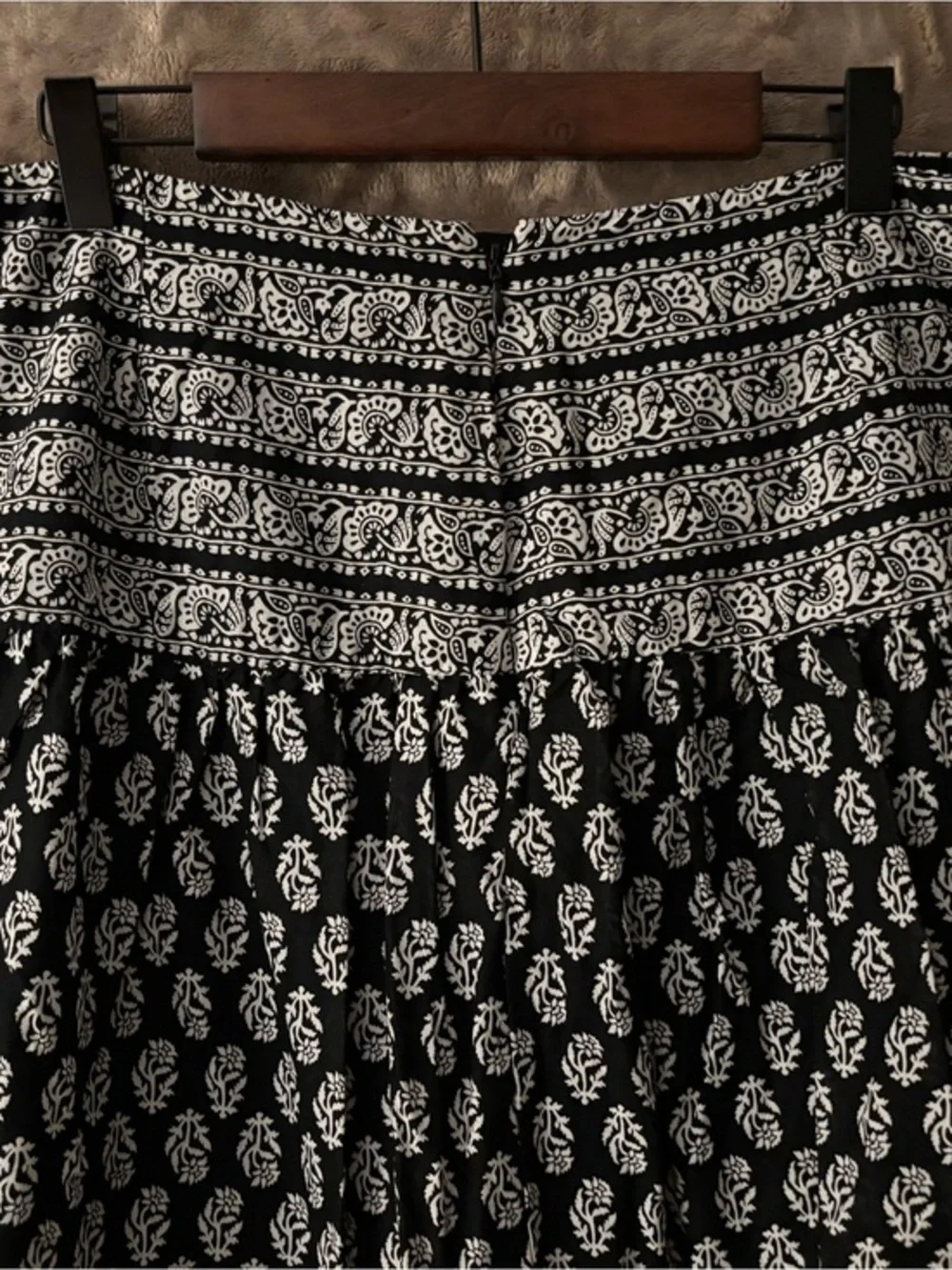Chaps tiered skirt