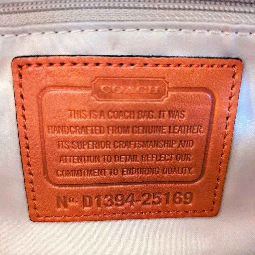 Coach unique orange