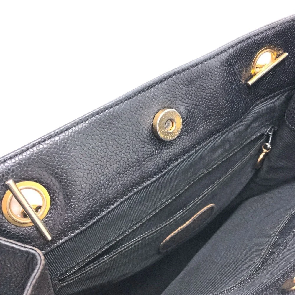 CHANEL black tote