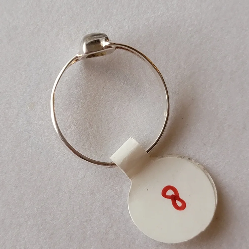 925 Sterling Silver dainty split