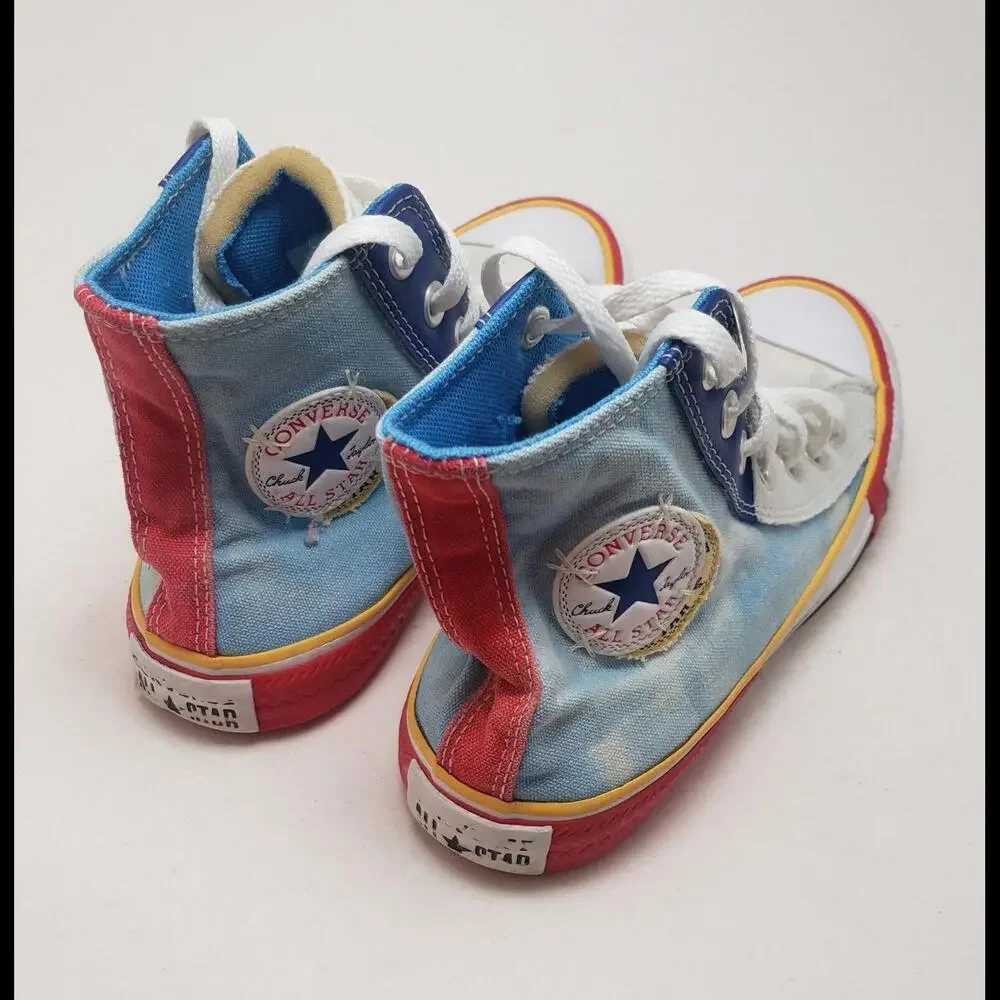 Unisex Converse Chuck Taylor All Star High Double Logo Shoes‎ 168266C Size 4M 6W