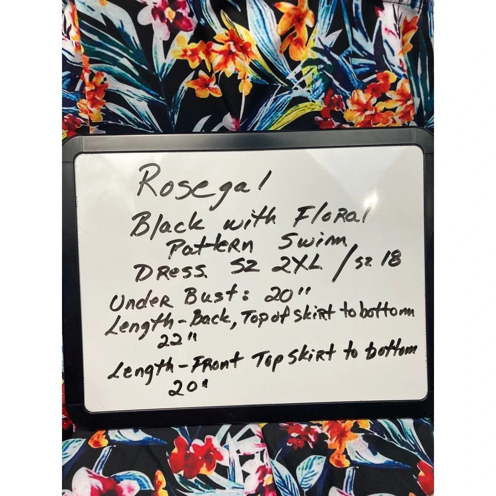 Rosegal black floral