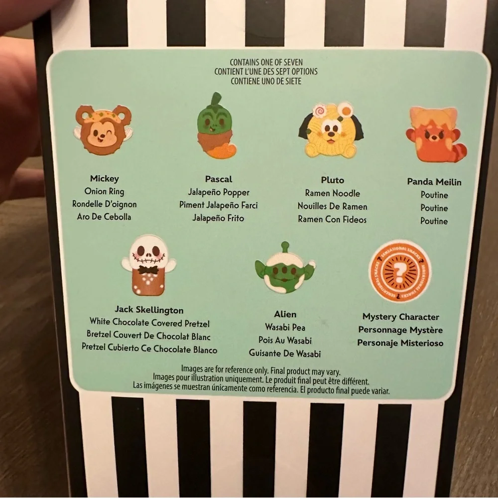 NEW Disney Parks Walt Disney World Sensational Snacks Munchling Plush Sealed Box