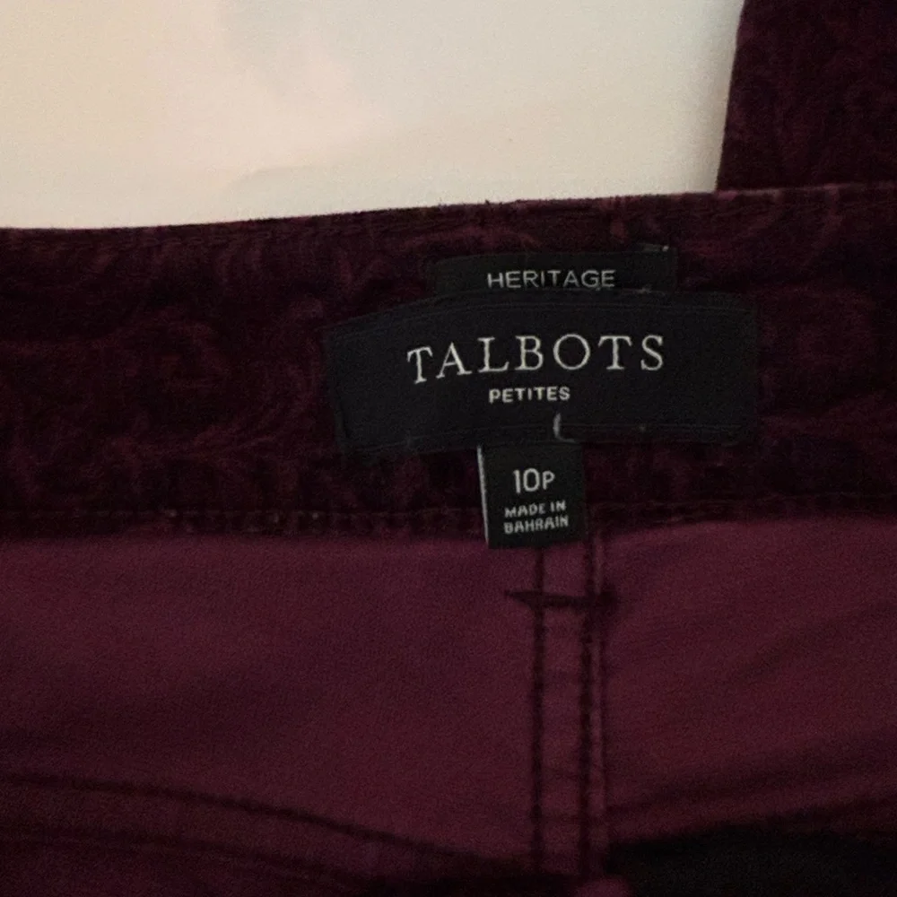 Talbots heritage jeans