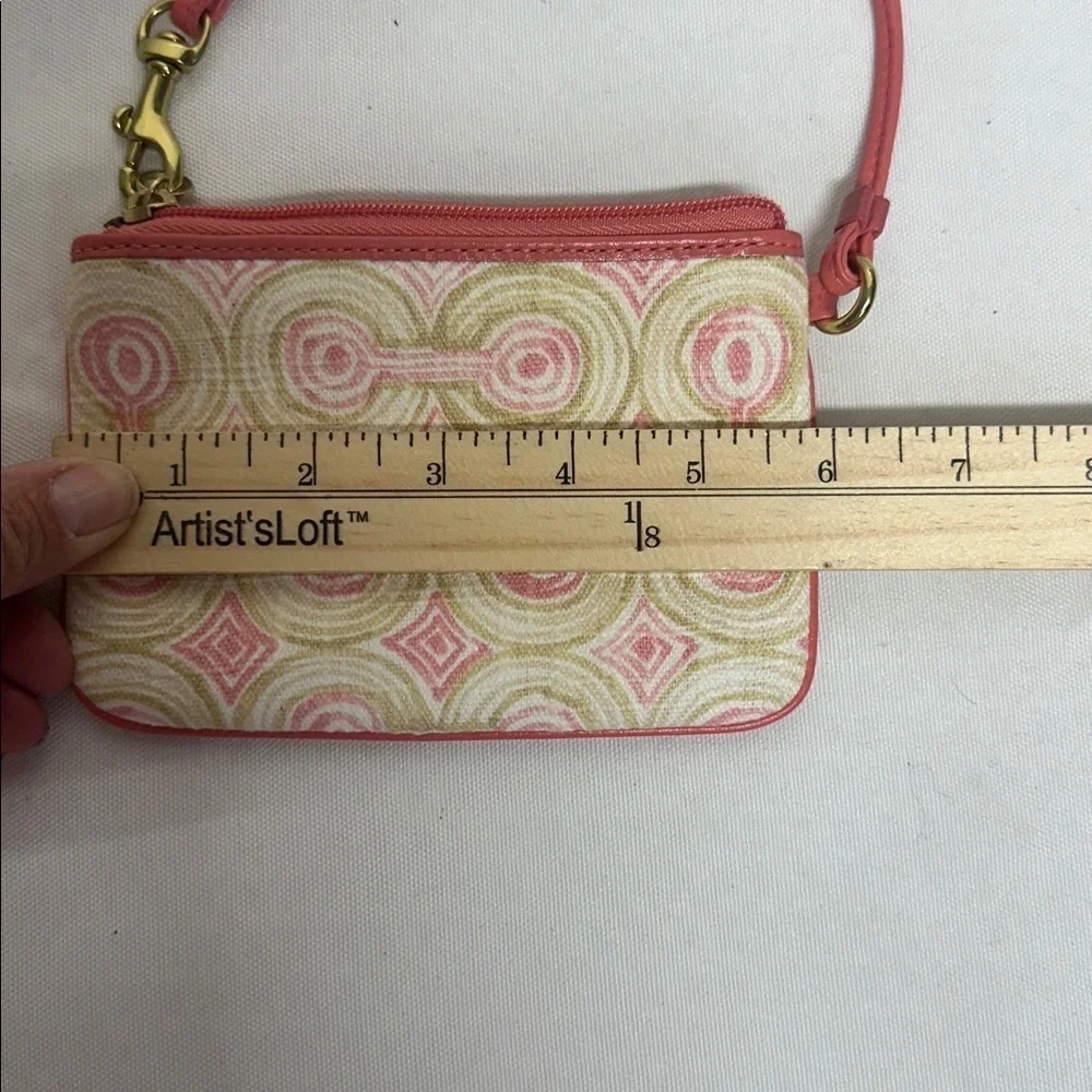 Coach chic wristlet