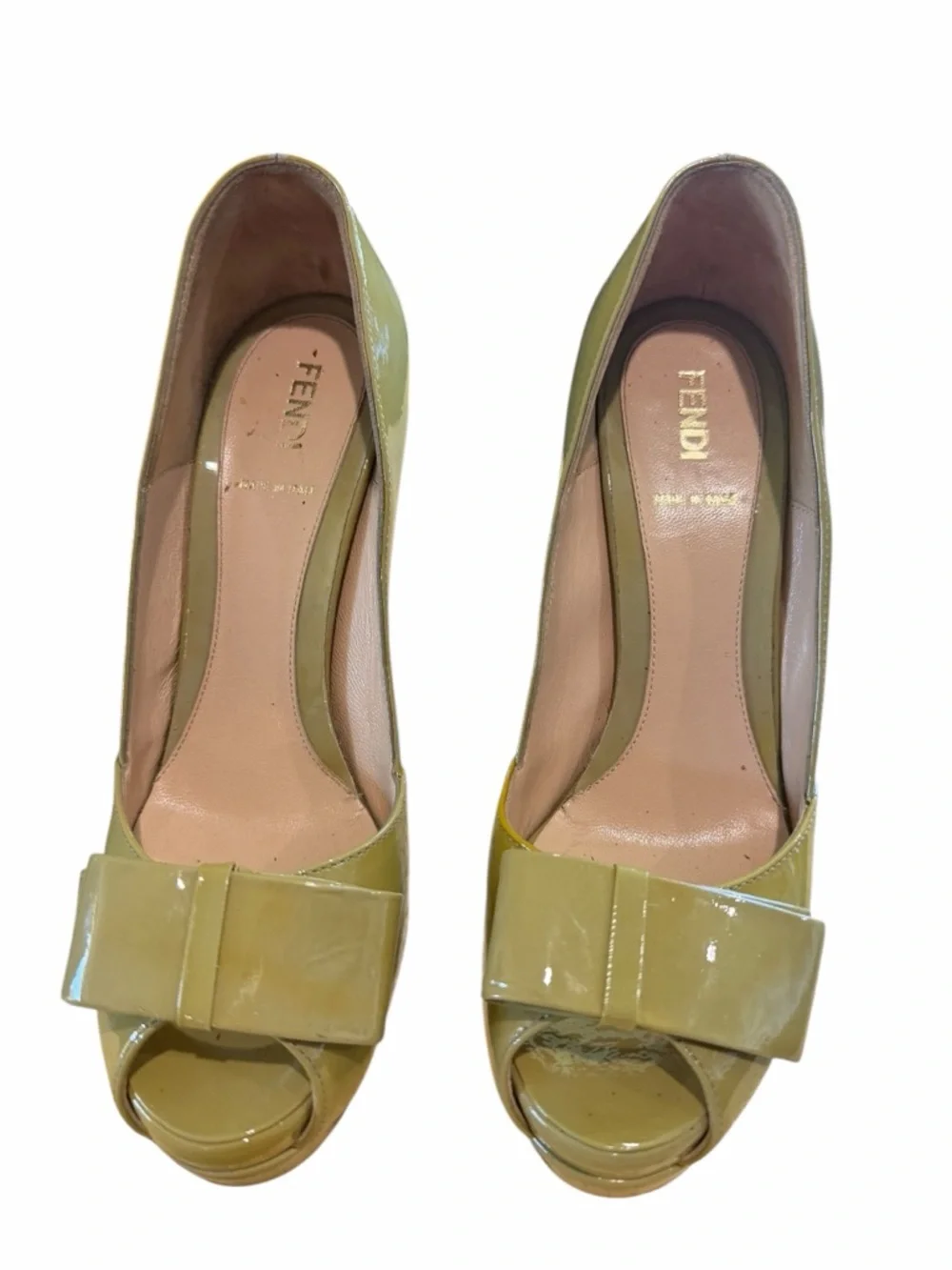 Fendi patent leather