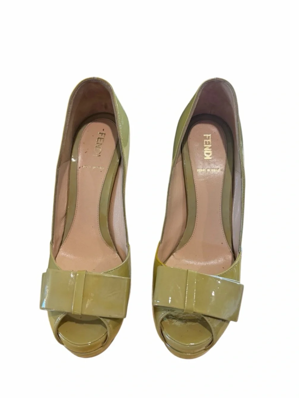 Fendi patent leather