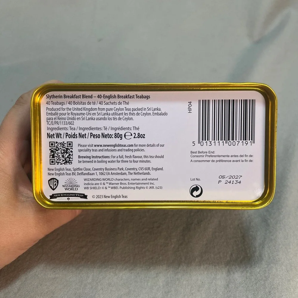 New English Teas harry potter