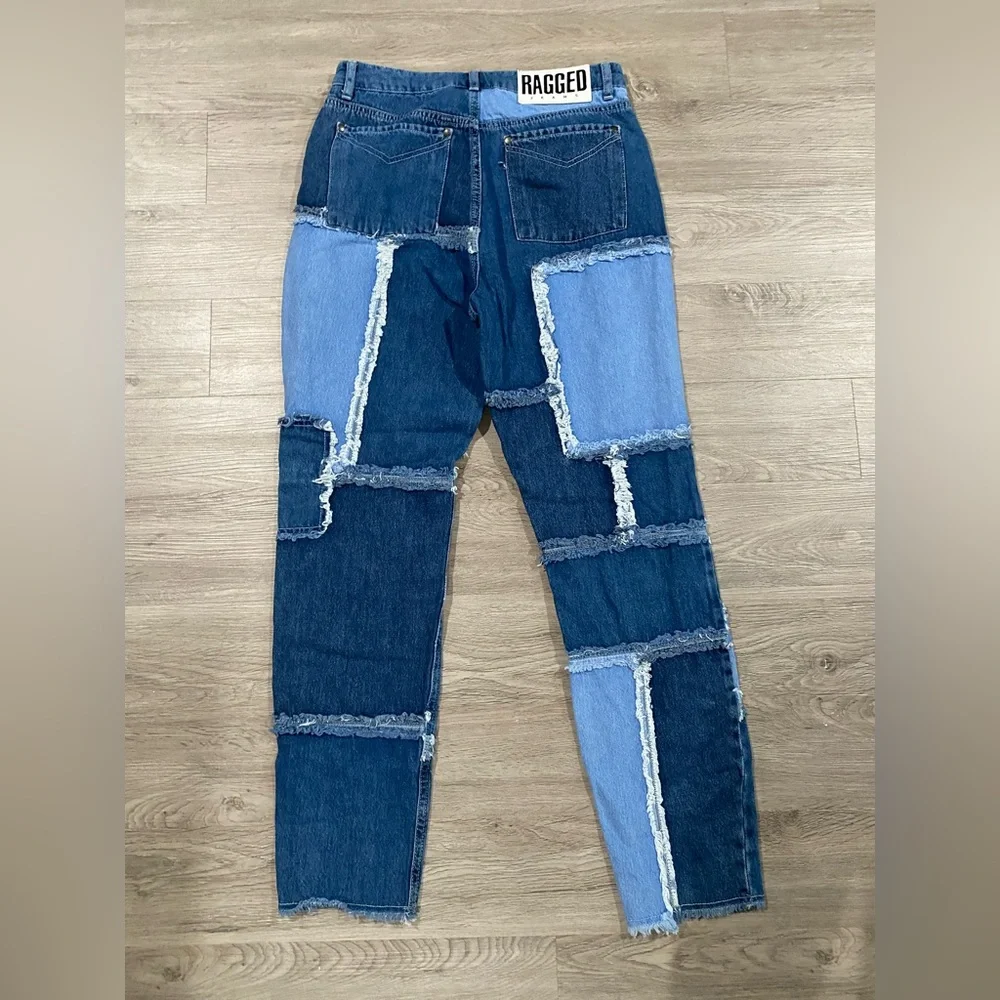 Ragged stylish patchwork