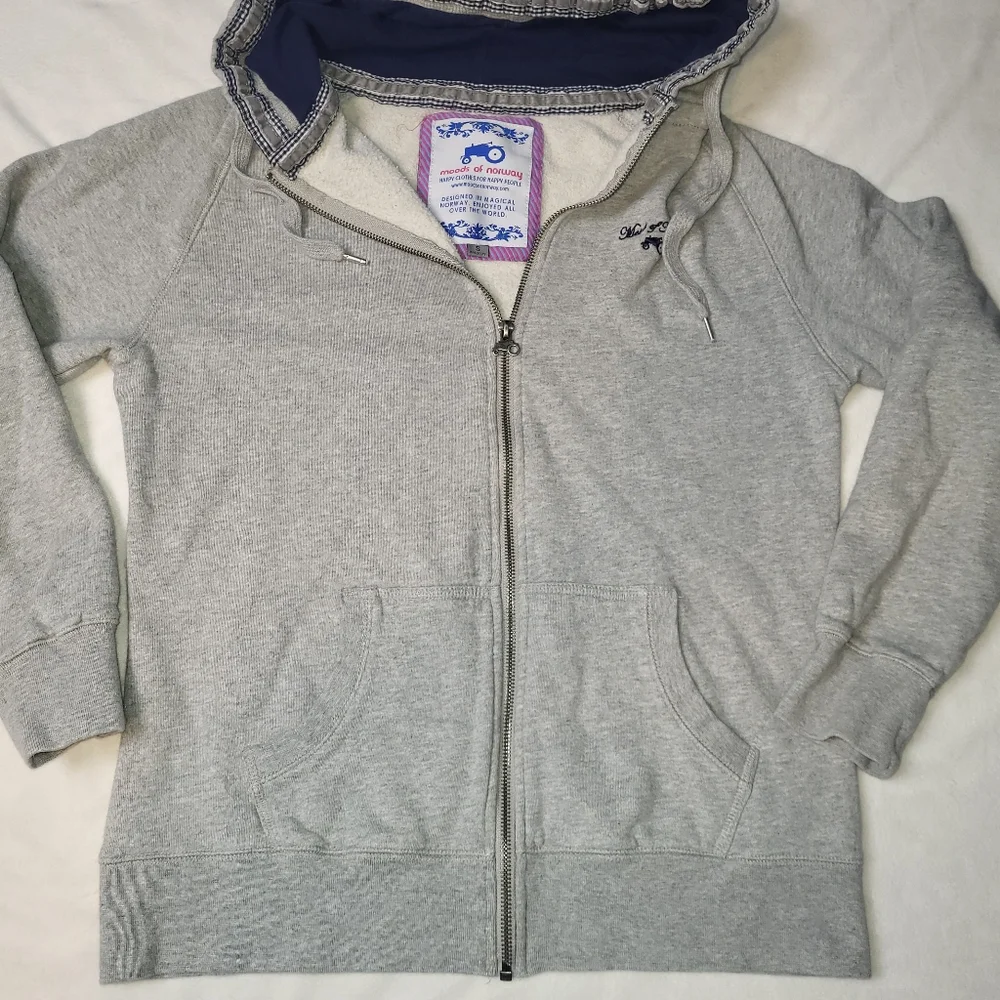 Moods of Norway How‎ To Build a Snowman Hooded Jacket Women's Size Small