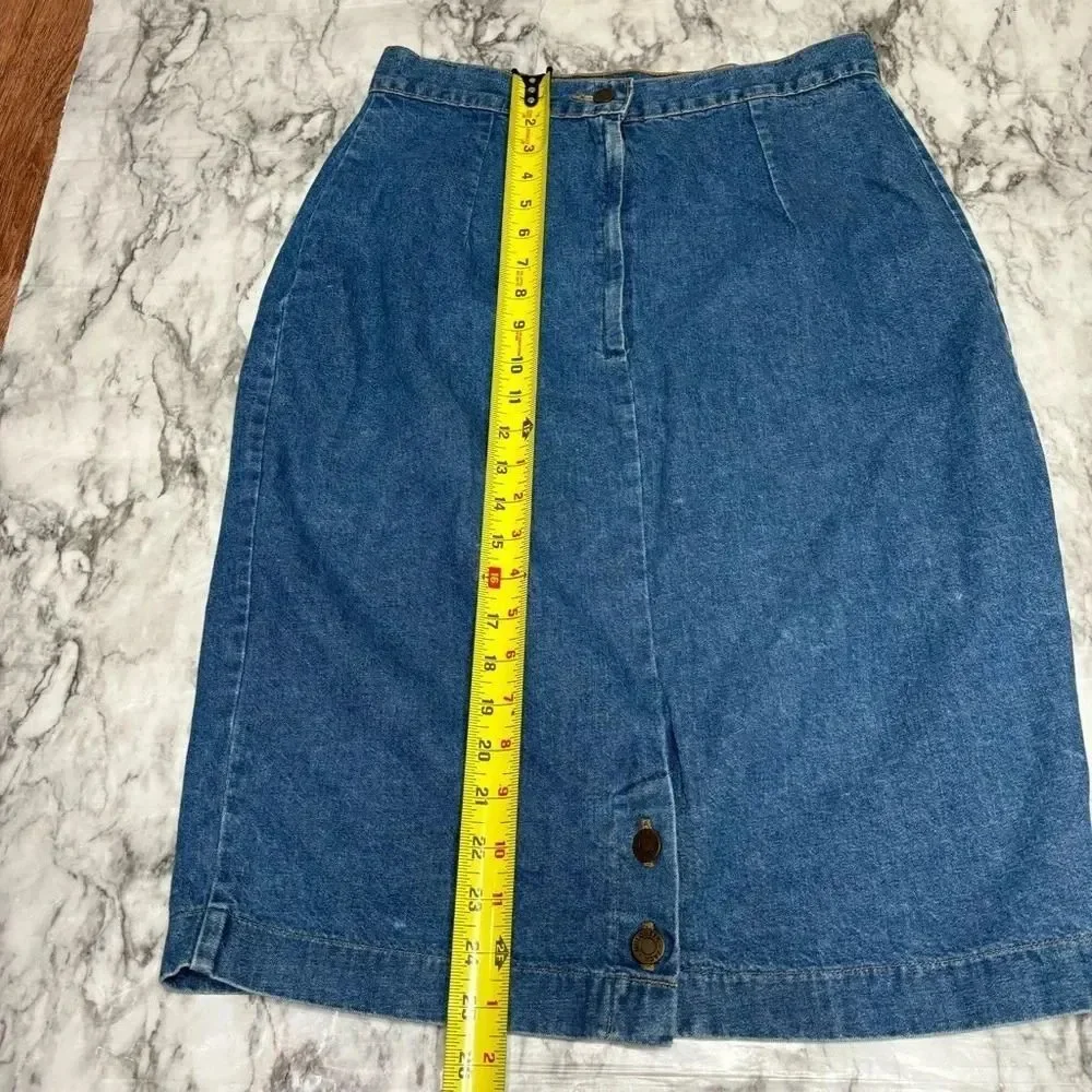 Vintage denim length mulqueen
