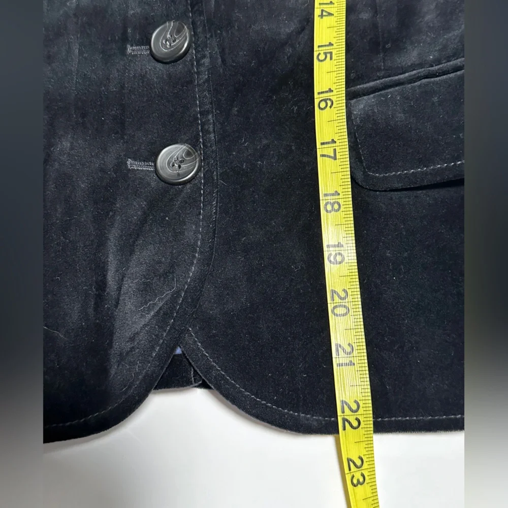 LOFT Black Velvet Women's‎ Blazer