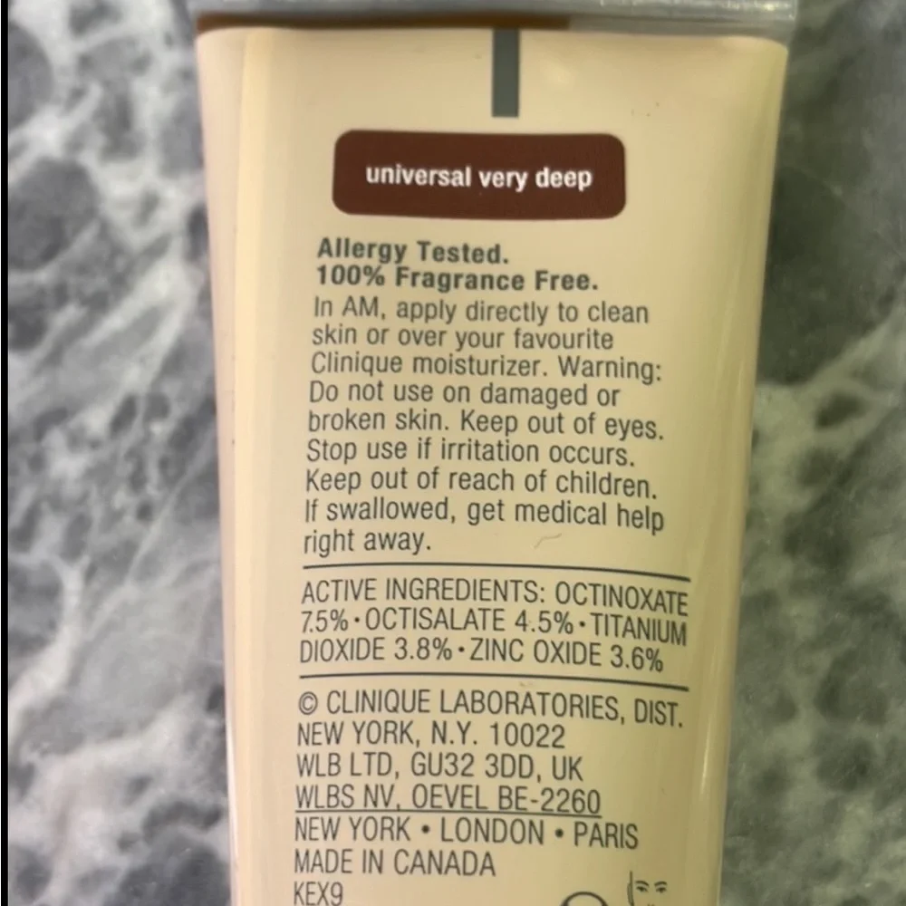 Clinique 100% authentic