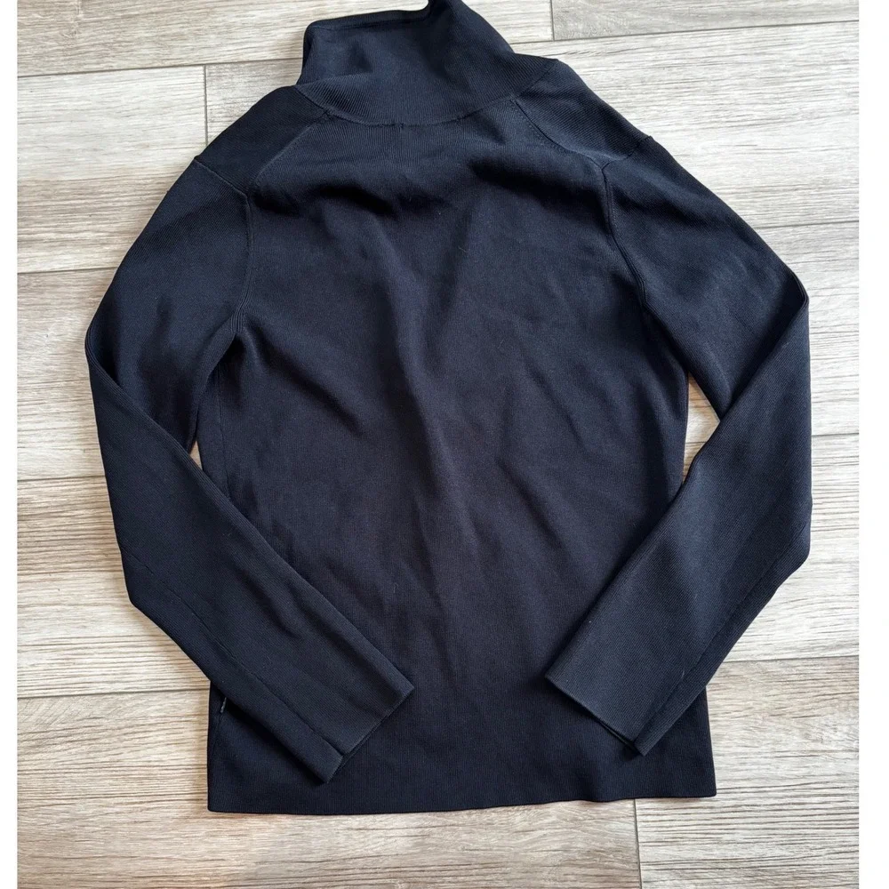 BCBGMaxAzria black knit