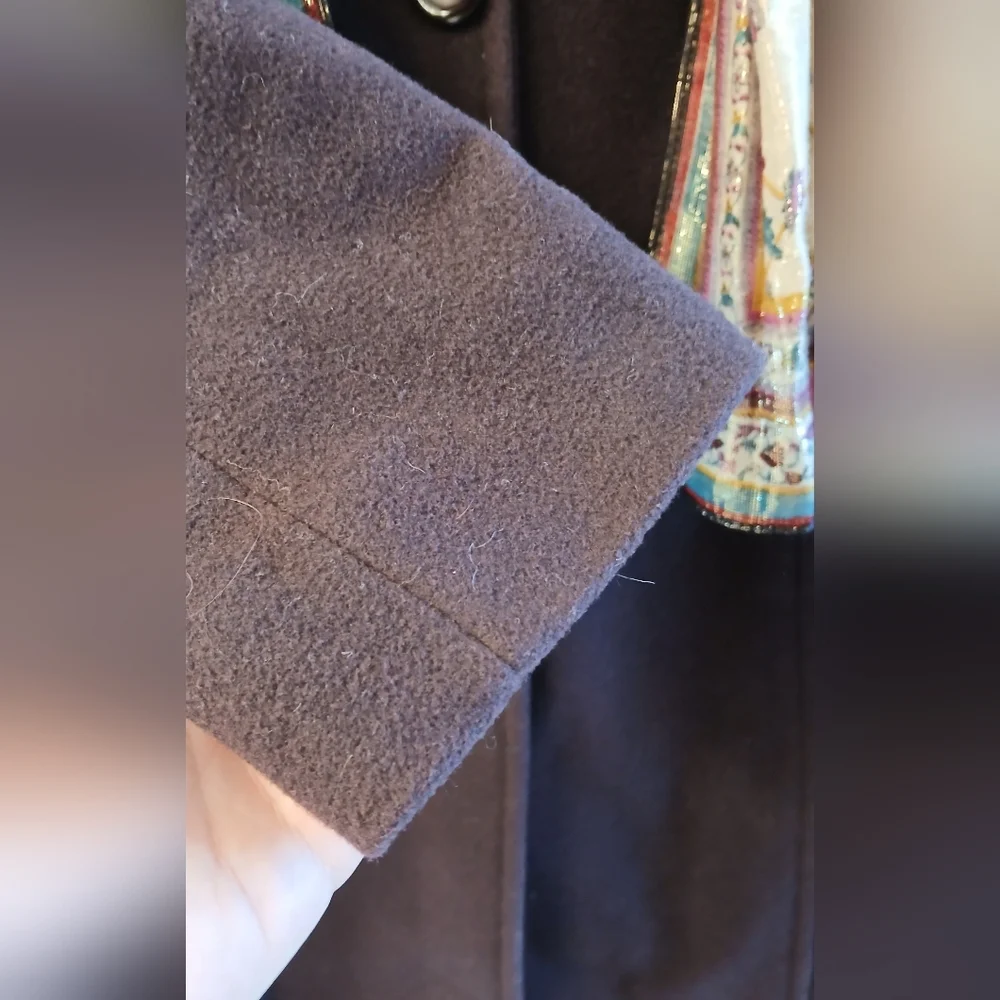 Worthington burgundy wool