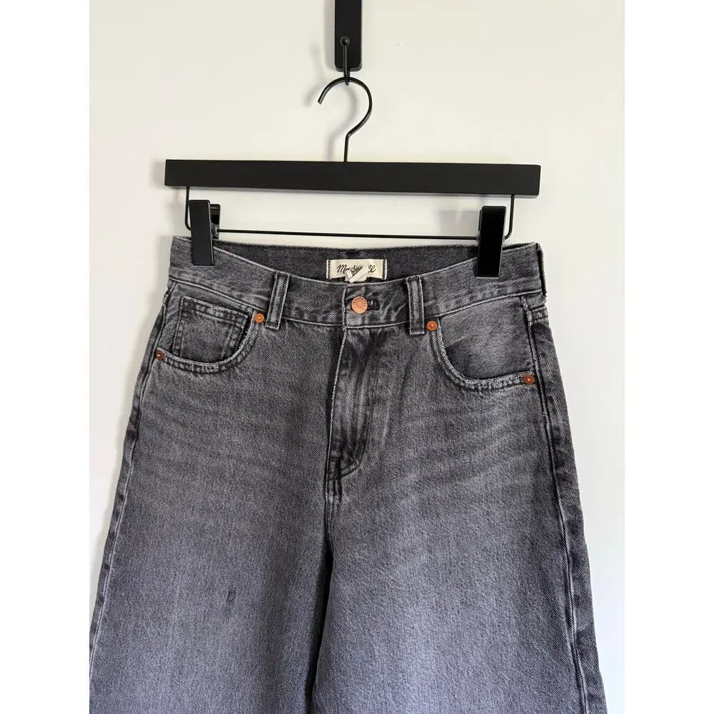 $138 Madewell Superwide leg jeans - Kingswood Wash - 25