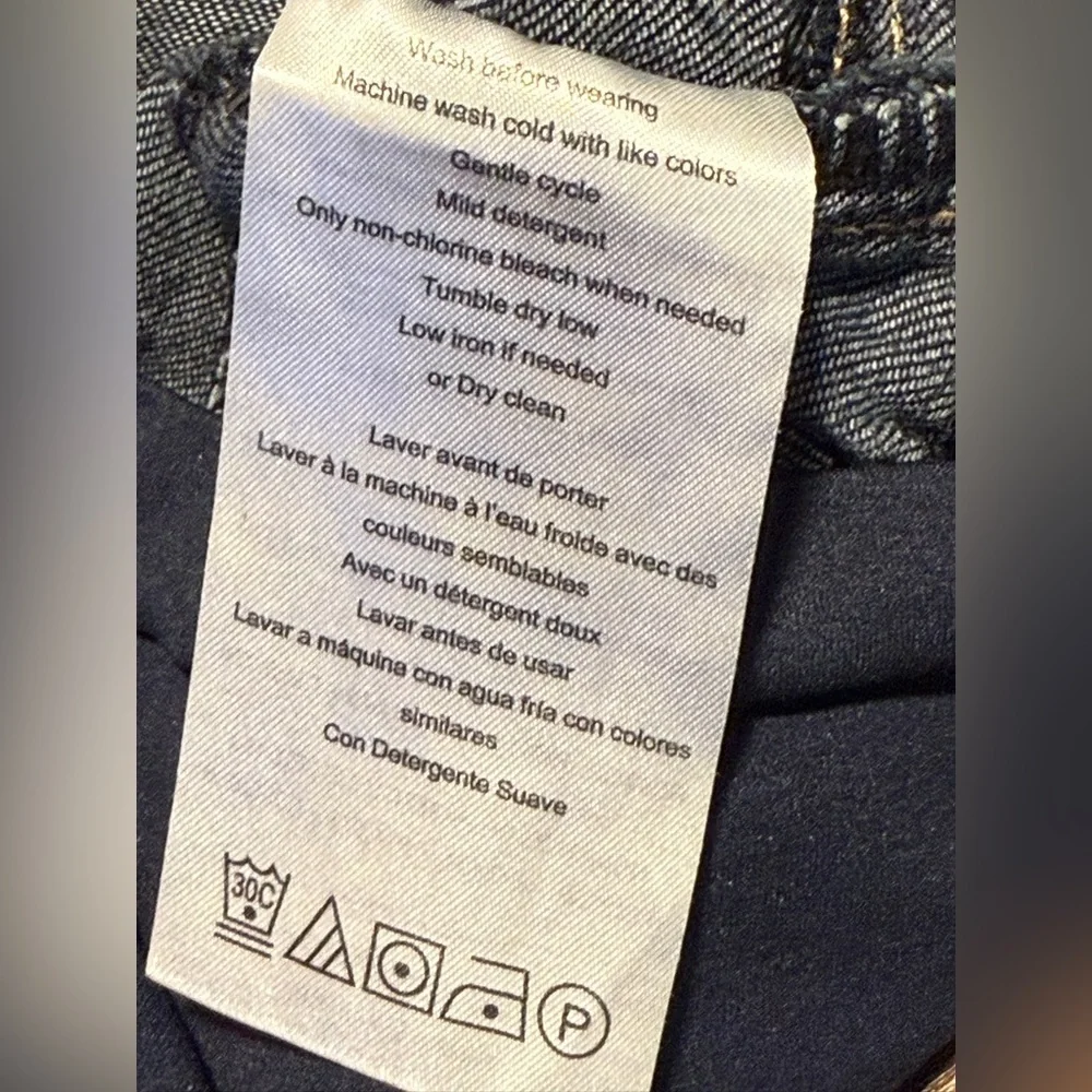 indigo Blue Maternity Skinny Jeans Womens PM Blue Dark Denim Comfort  Full Panel